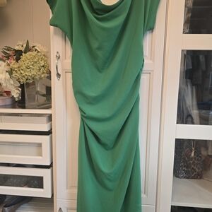 Gibson Vibrant Green Maxi Dress